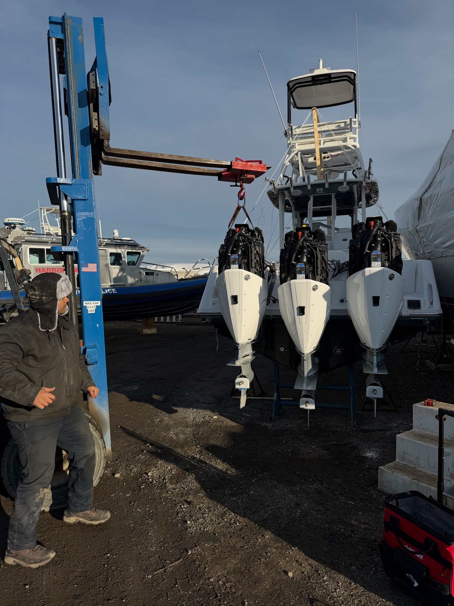 Outboard engines for repower