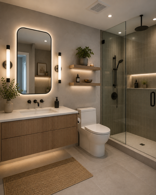 Heller Construction bathroom remodel San Diego