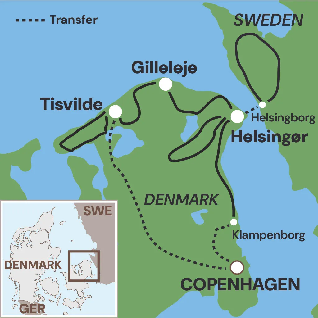 Map of Tour
