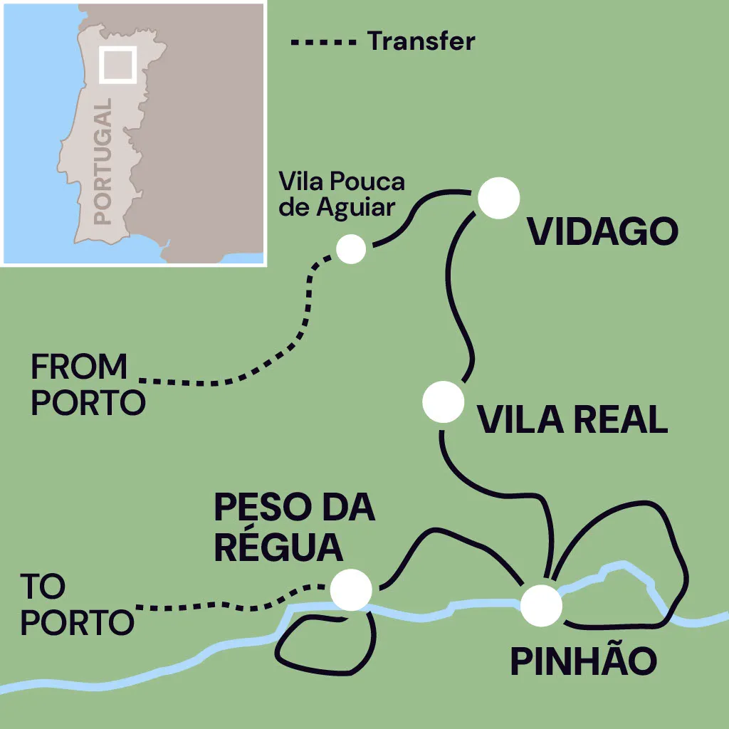 Map of Tour