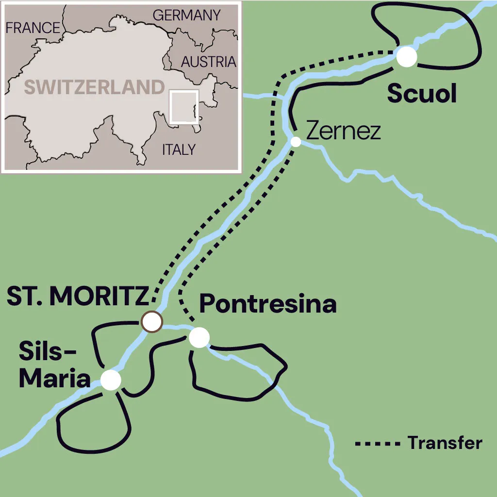 Map of Tour