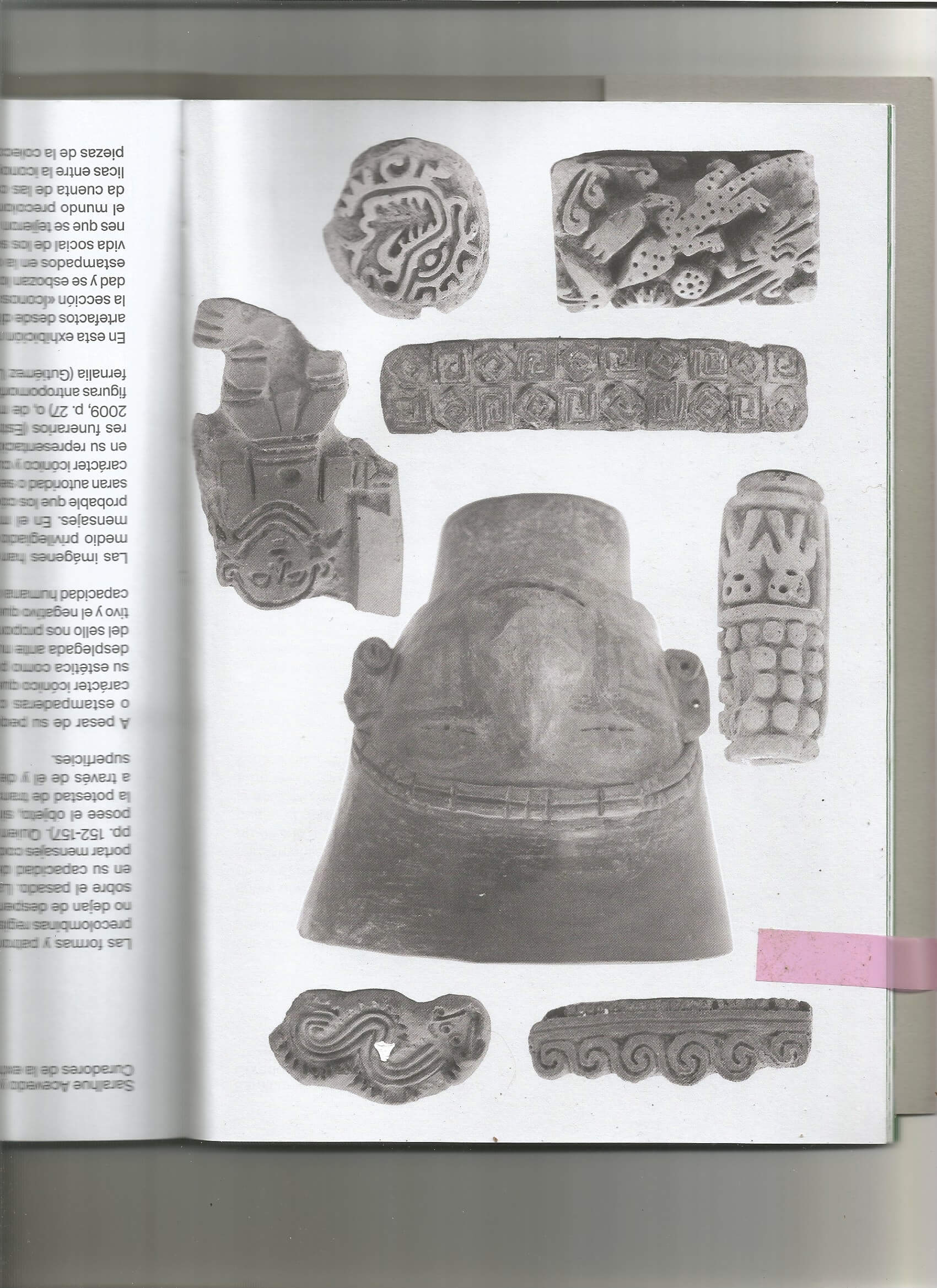 Visual research page for Mullu by Lunalunares featuring pre-Columbian ceramic artifacts, ancestral motifs, and symbolic forms used as inspiration for the identity system.