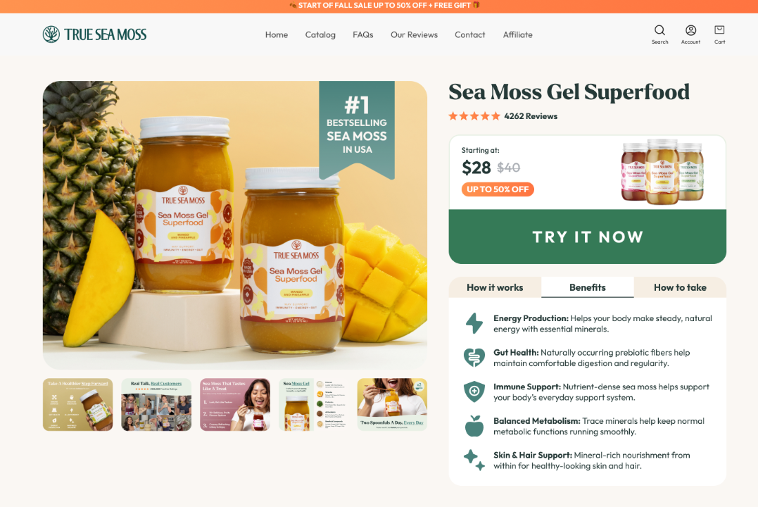 True Sea Moss