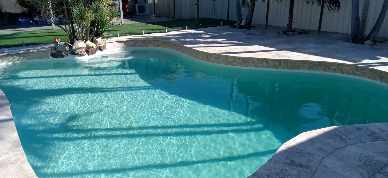 Pebblecrete is one of the most popular and durable pool surface finishes in New Zealand. Sparkling Pools resurfaces worn, cracked, or stained pebblecrete pools across Auckland, restoring a clean, safe, and long-lasting finish.