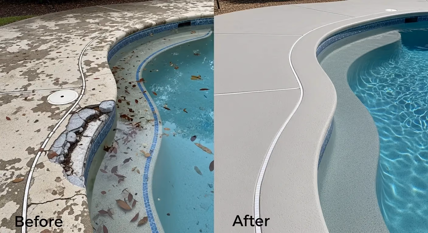 Unexplained water loss or a worn pool surface? Sparkling Pools locates leaks and restores pool surfaces for Auckland homeowners and property managers.