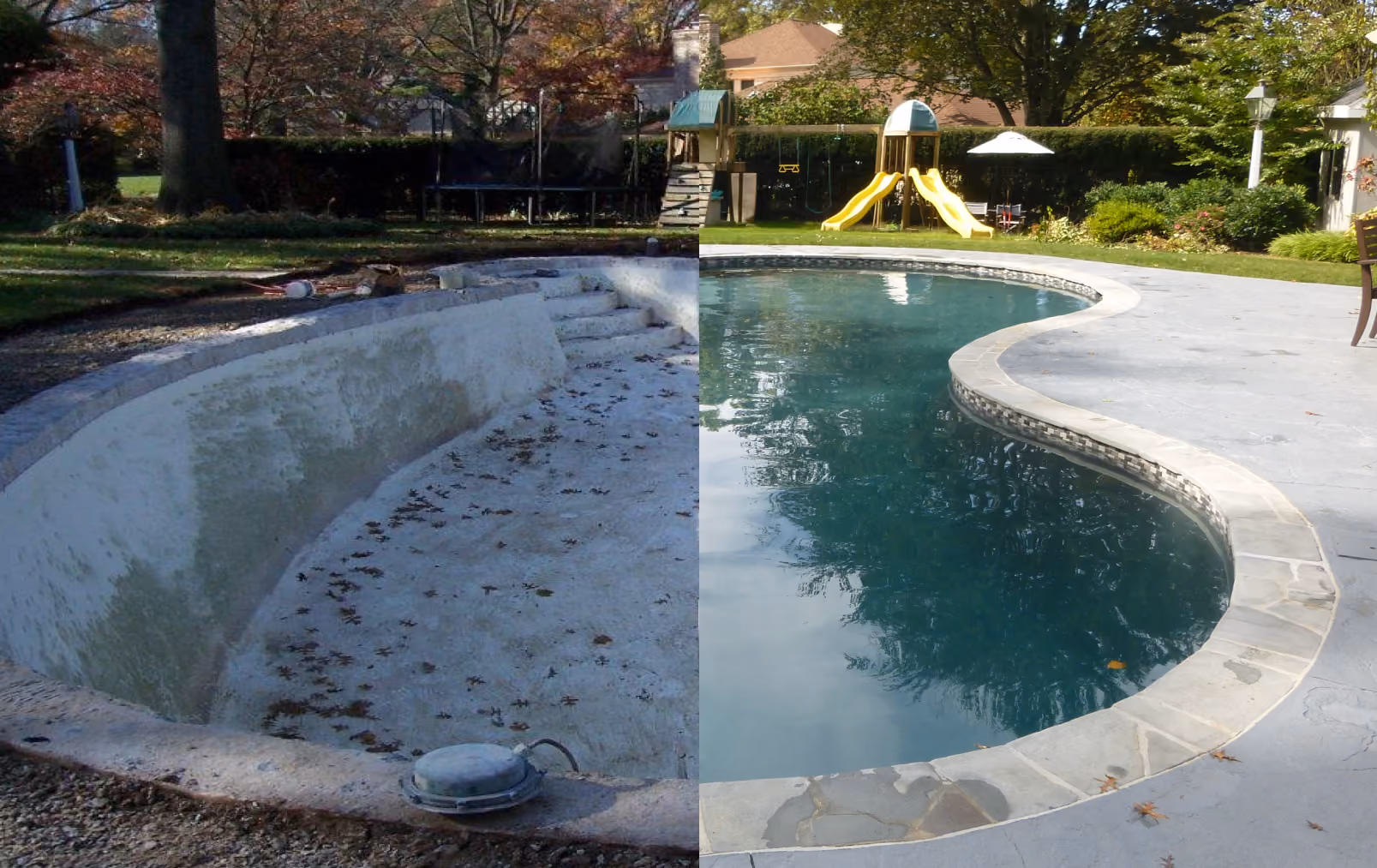 A worn or stained pool surface affects both the look and safety of your pool. Sparkling Pools provides professional pool resurfacing across Auckland to restore your pool to a clean, smooth finish.