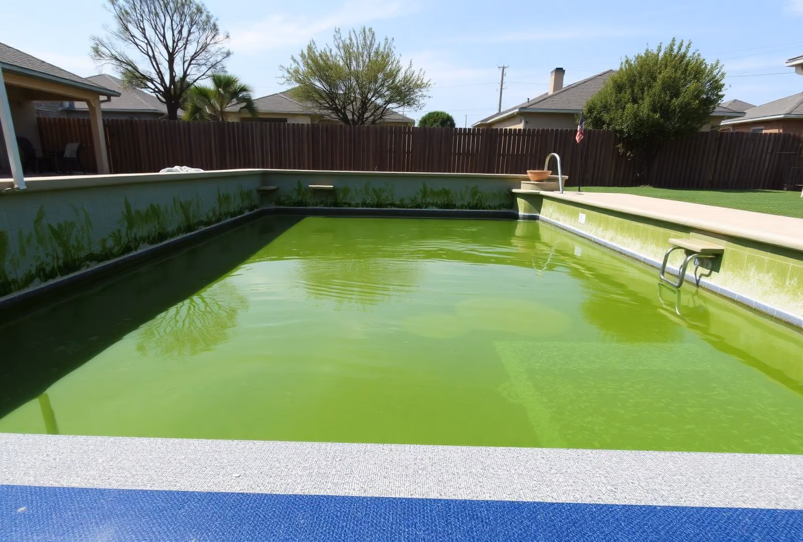 A green pool is usually caused by algae, and it can be fixed with the right steps. This guide walks through why it happens, how to treat it, and how to stop it coming back.