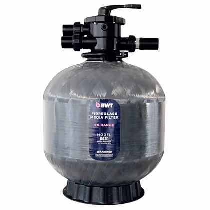 A premium fibreglass media filter delivering crystal-clear pool water with durable construction, simple maintenance and reliable performance. Suitable for residential pools and compatible with saltwater systems.