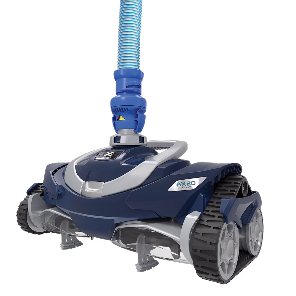 A suction pool cleaner that runs off your existing pump, suited to all pool surfaces. Replaces the discontinued MX8. Available in-store only.
