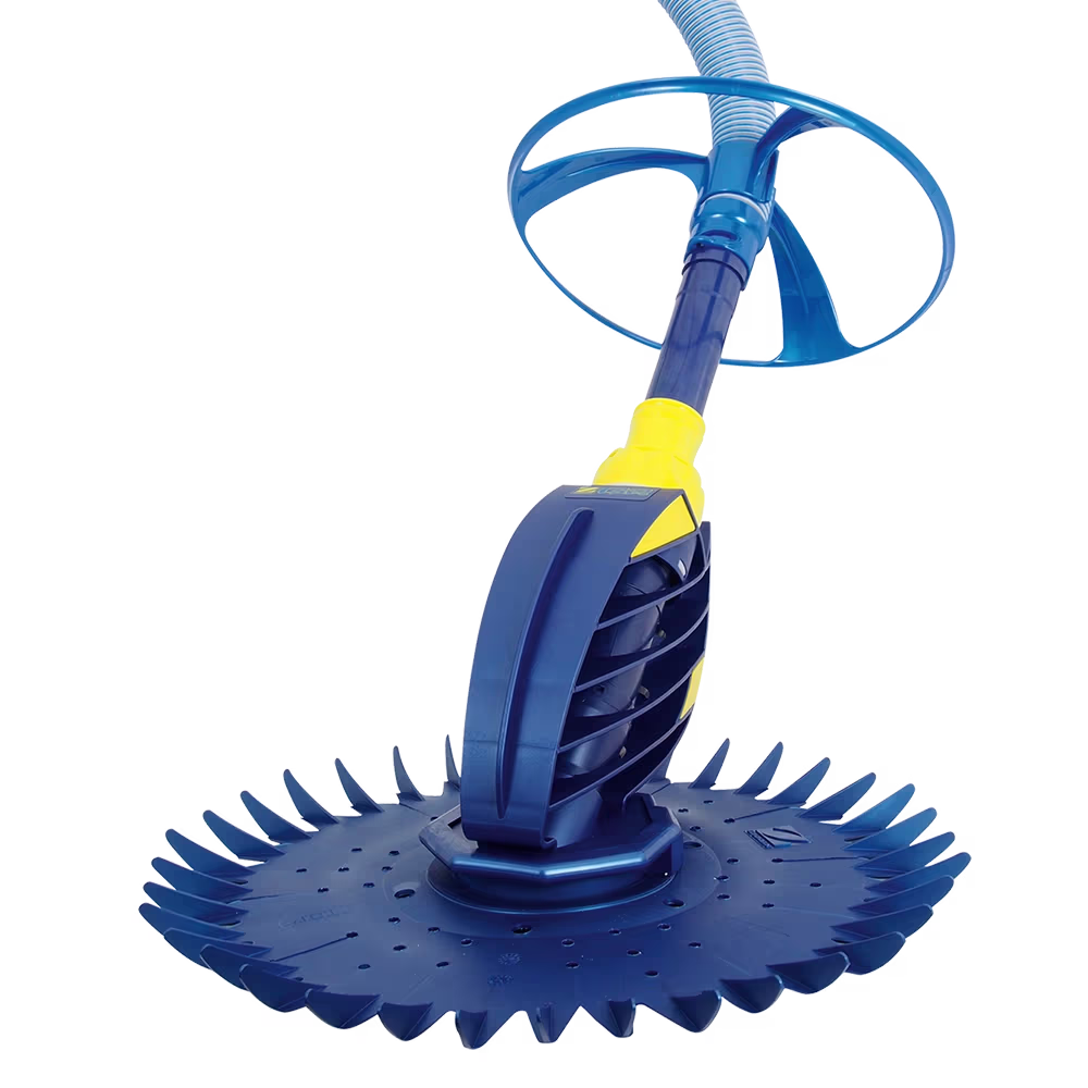 A suction pool cleaner with a long-established design and very few moving parts. Available in-store only.