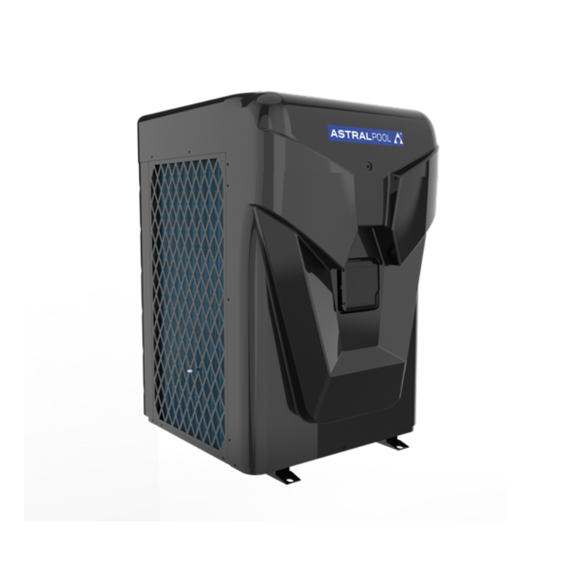 A top discharge pool heat pump range from 13kW to 24kW, suited to sites with limited clearance. Available in-store only.