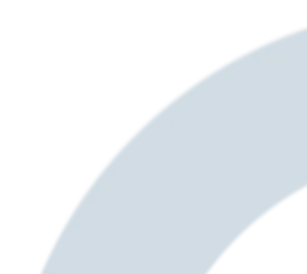 Blue curved shape on a transparent background.
