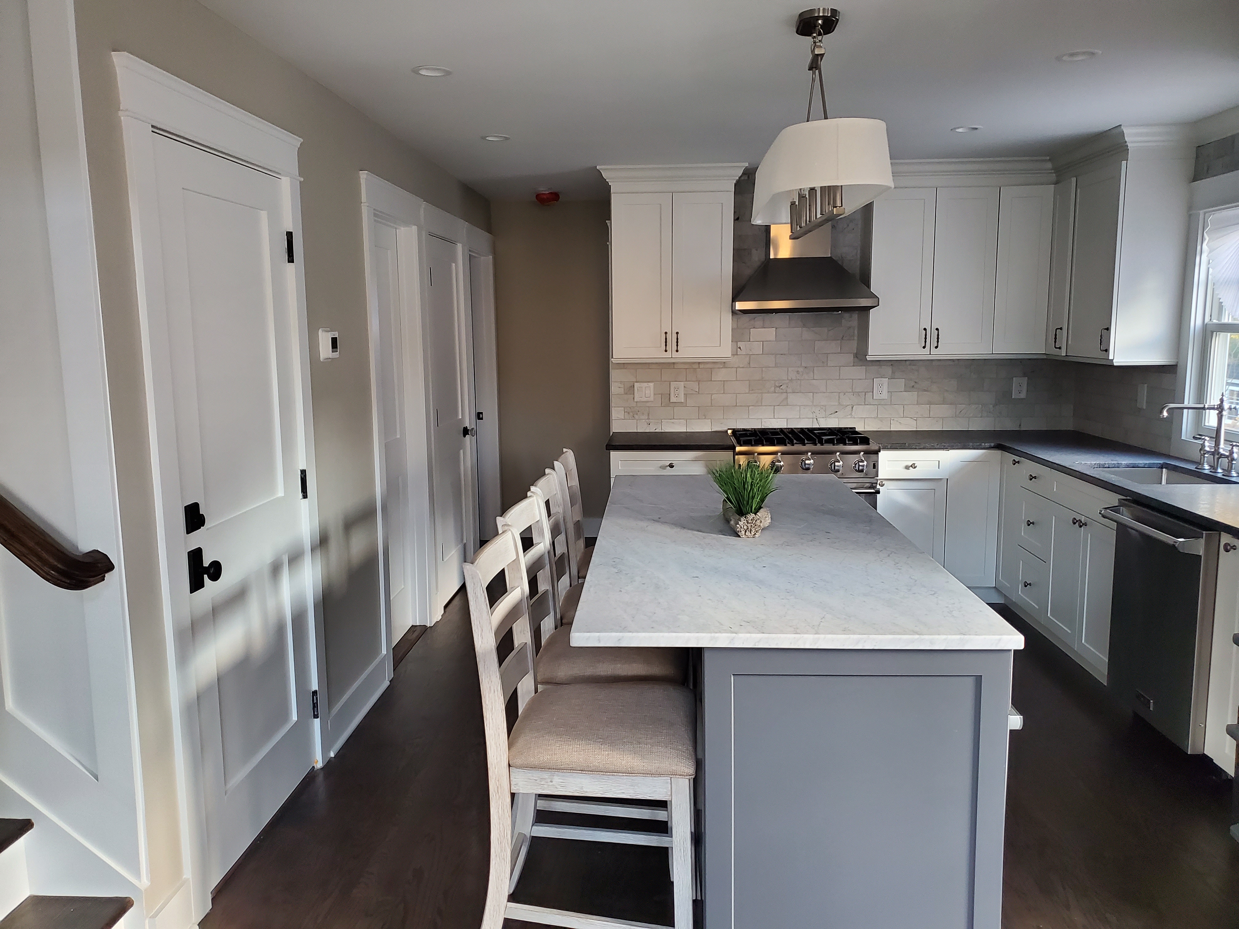 image of a kitchen redesign in progress