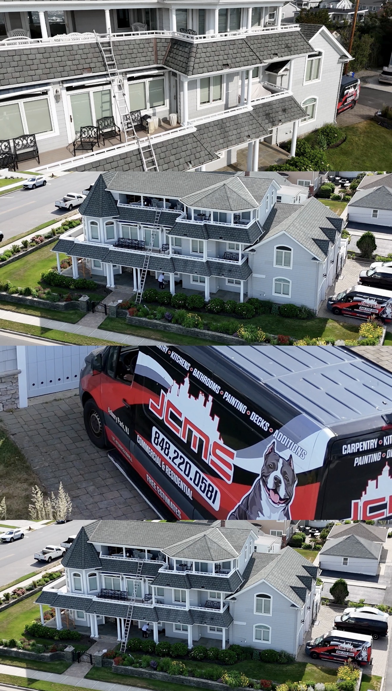 image of renovation process - painting