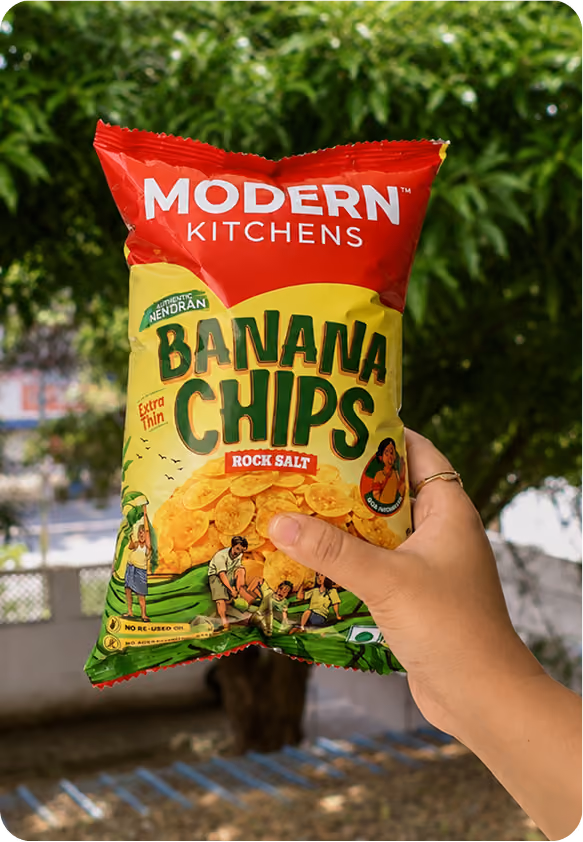 Modern Kitchens banana chips