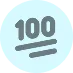 100% icon