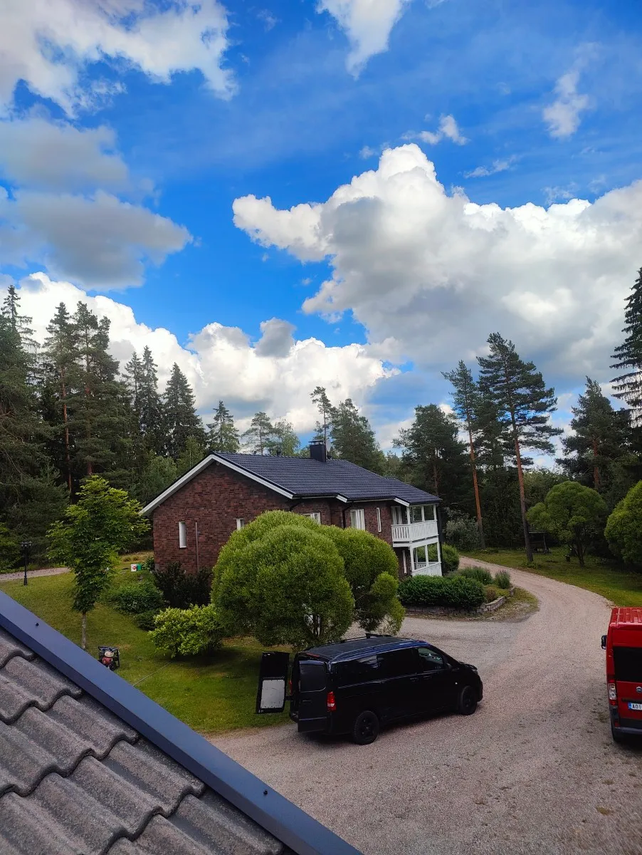 Katon maalaustyö