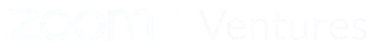 Zoom Ventures logo with the word Zoom and Ventures separated by a vertical line on white background.
