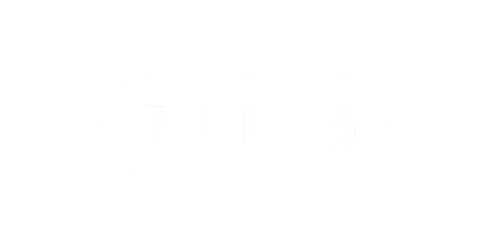 Three white circles with black letters F, L, and S inside each circle on black background.