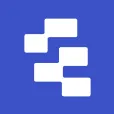 WordPress logo with white stylized W inside a circle on a blue background.