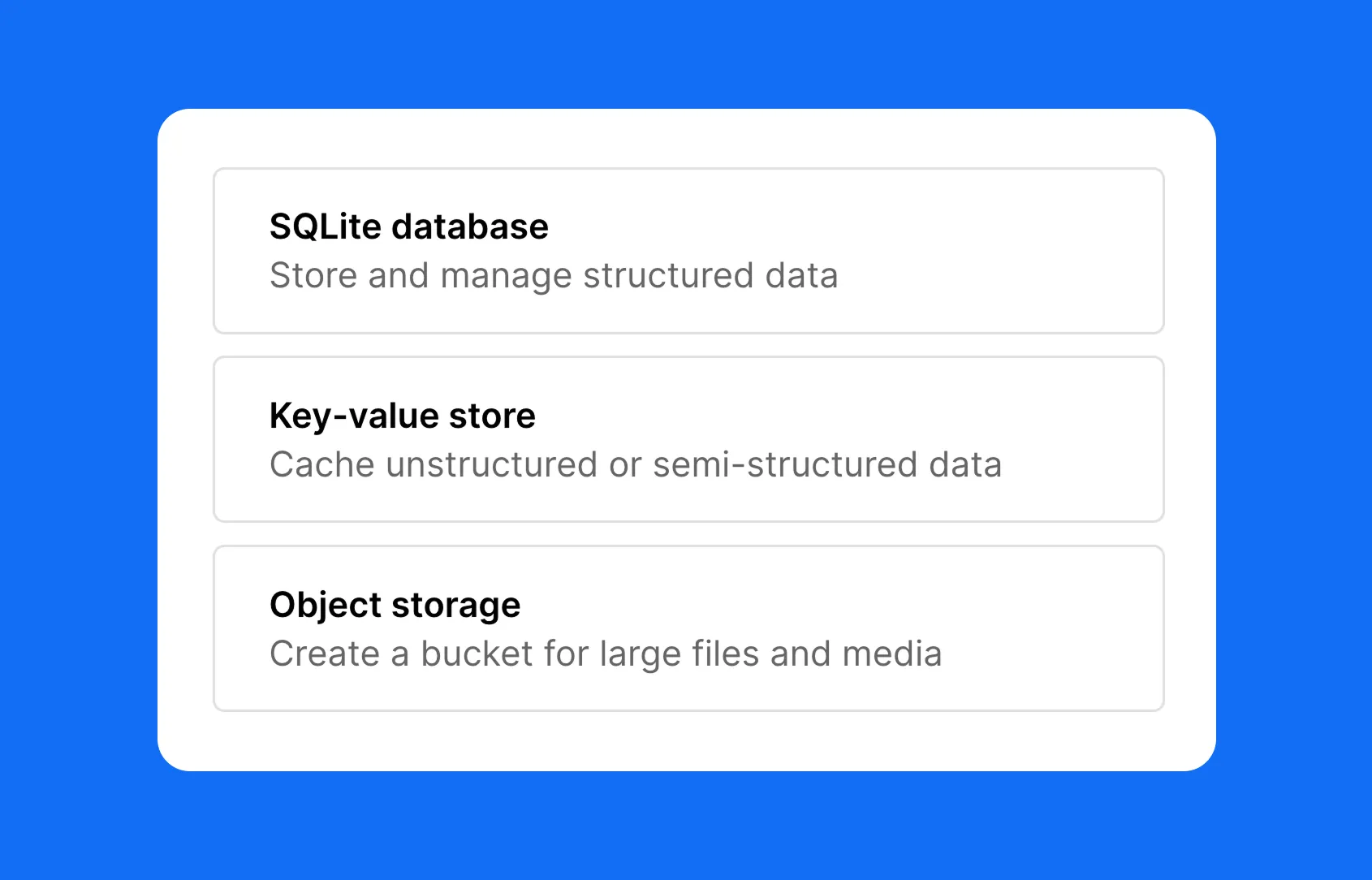 What your app gets on Webflow Cloud