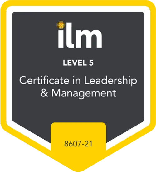 ILM Level 5 Certificate in Leadership & Management badge