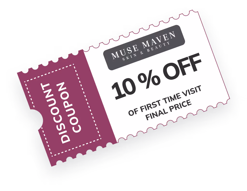 10% coupon for the first time in Muse Maven salon