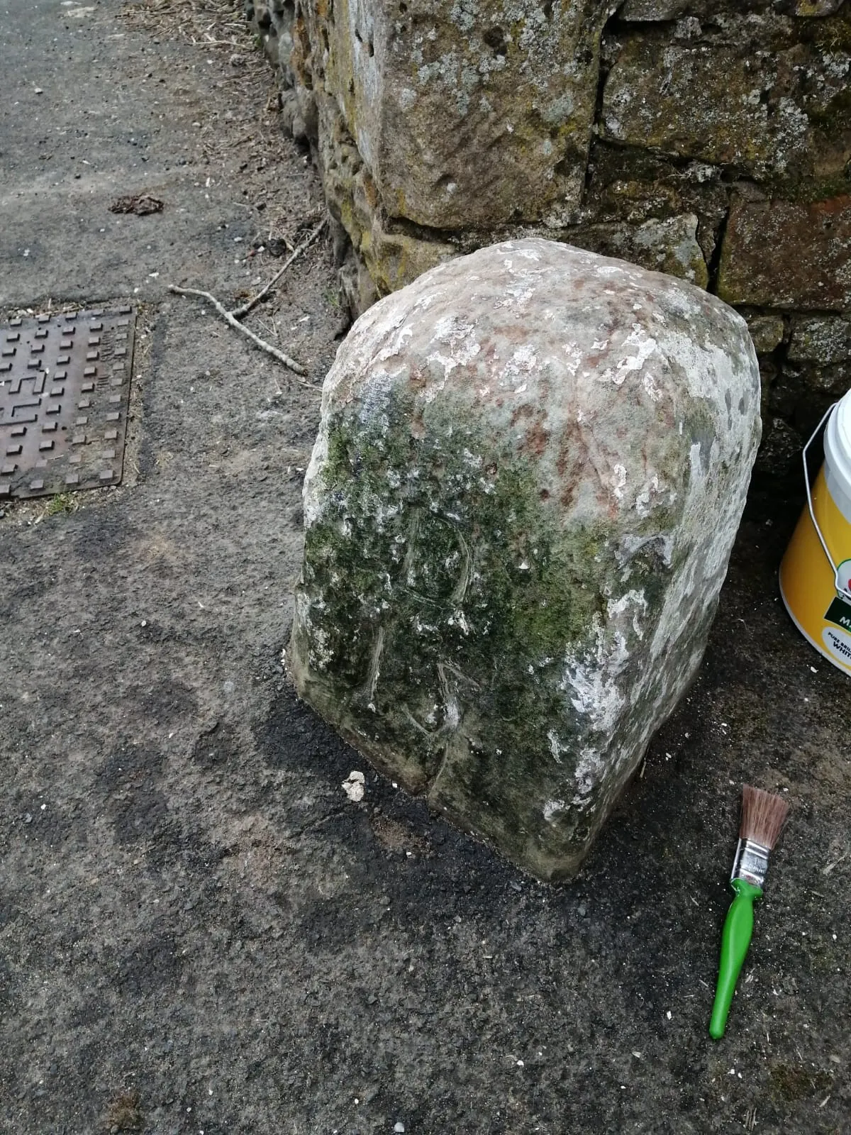 Milestone before painting