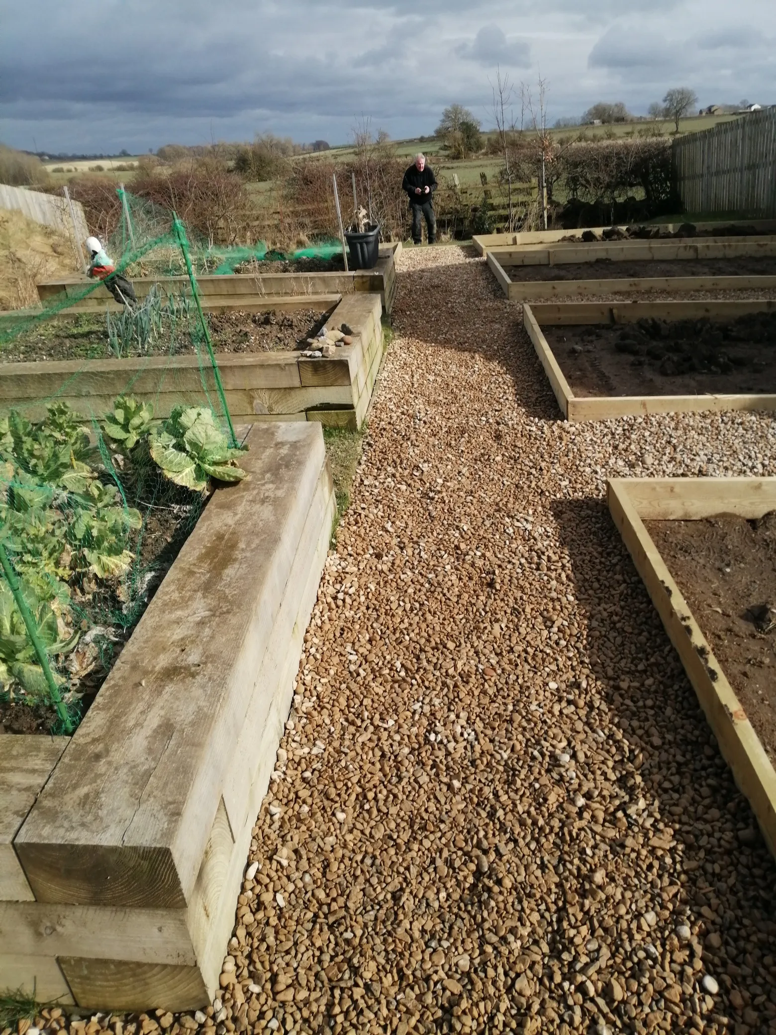 New Beds for Garden Plot at Castle Vale