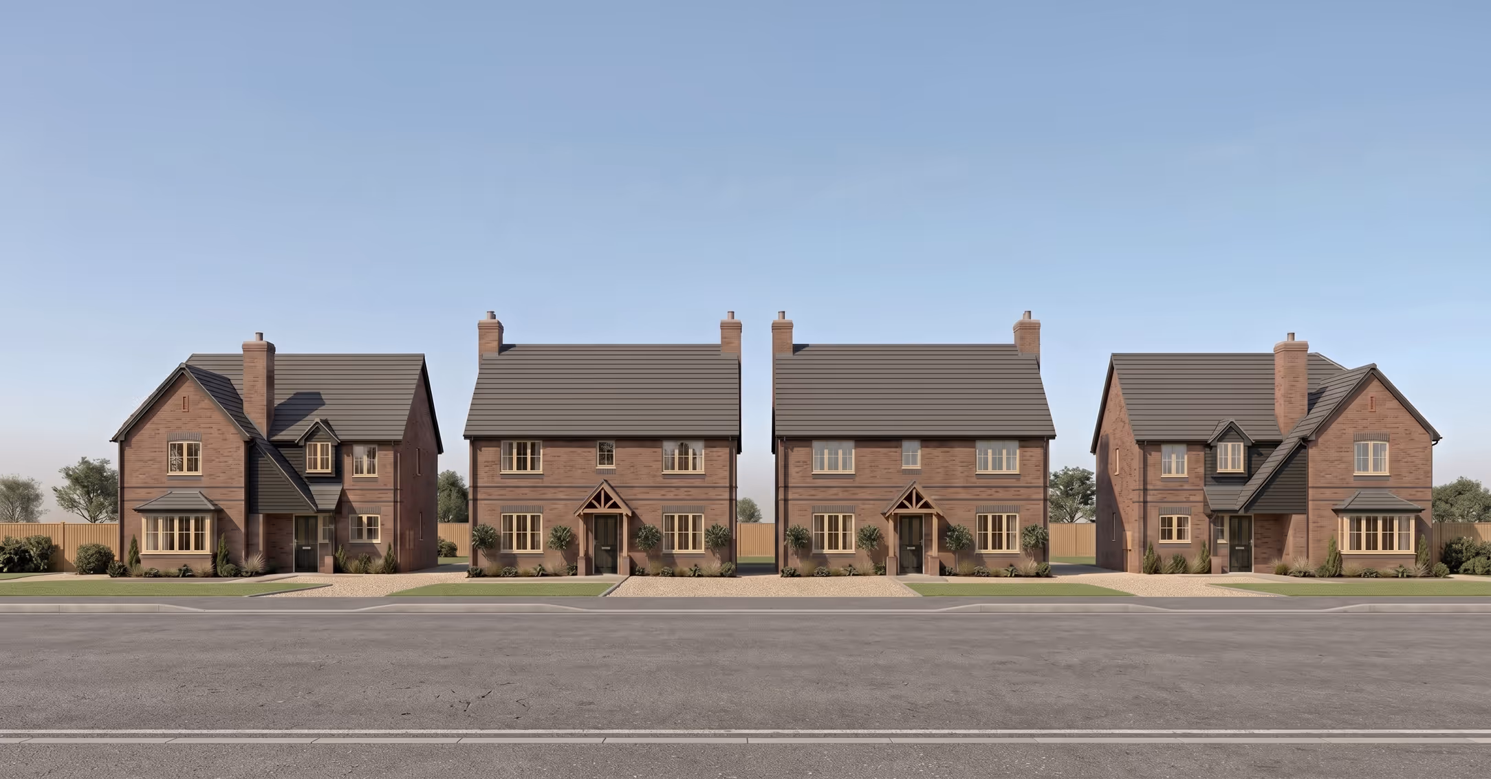 Bredon View new build development pershore
