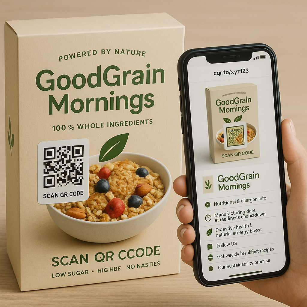 Real-World Example: Granola Box with a Story