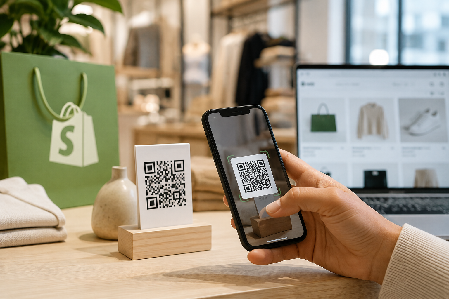 Shopify QR Code Generator for Smarter Retail and Online Sales