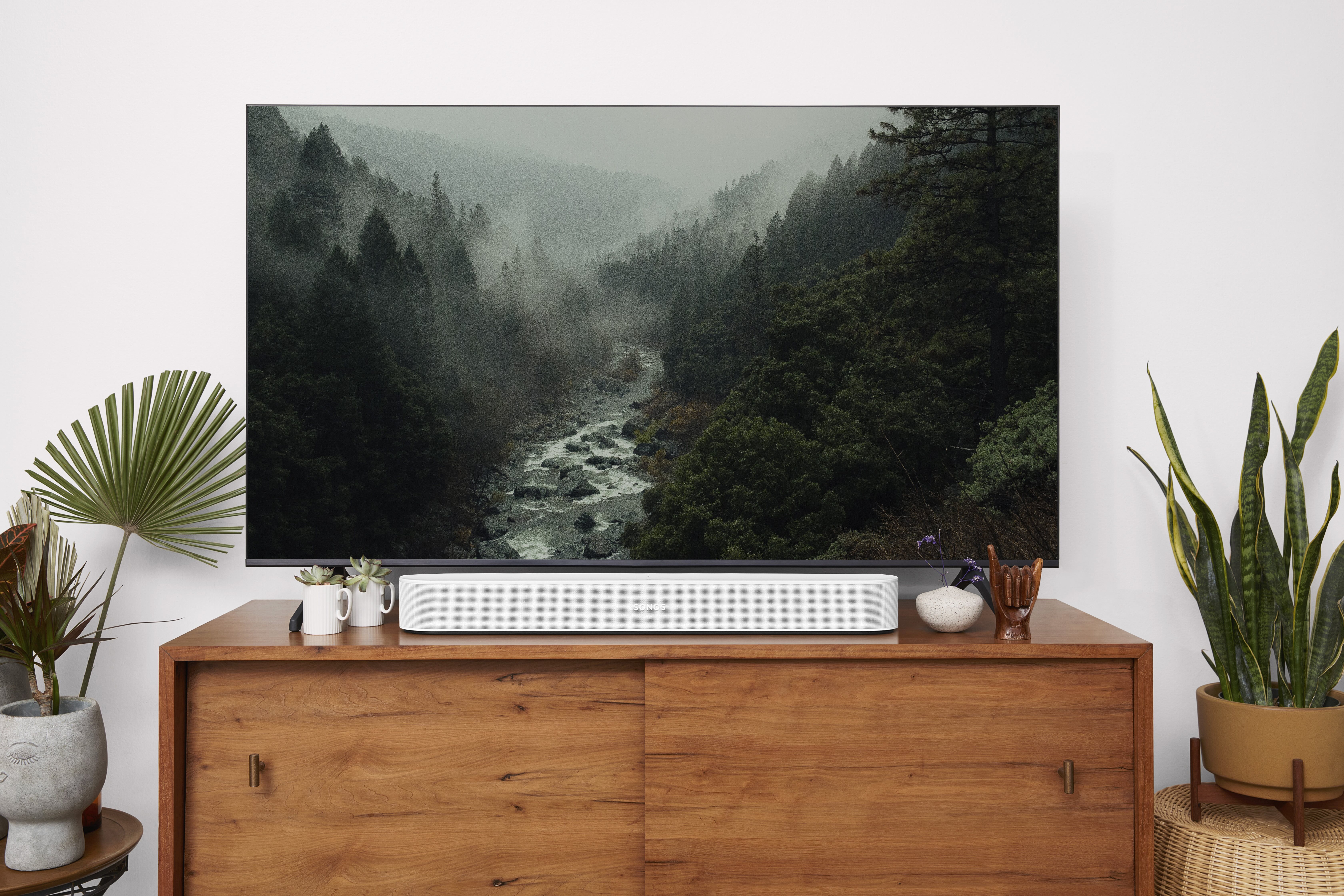 image of a modern home theater entertainment setup