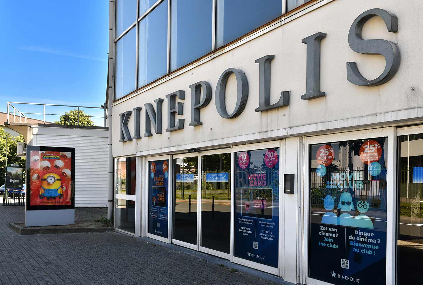 Kinepolis vue de l'extérieur