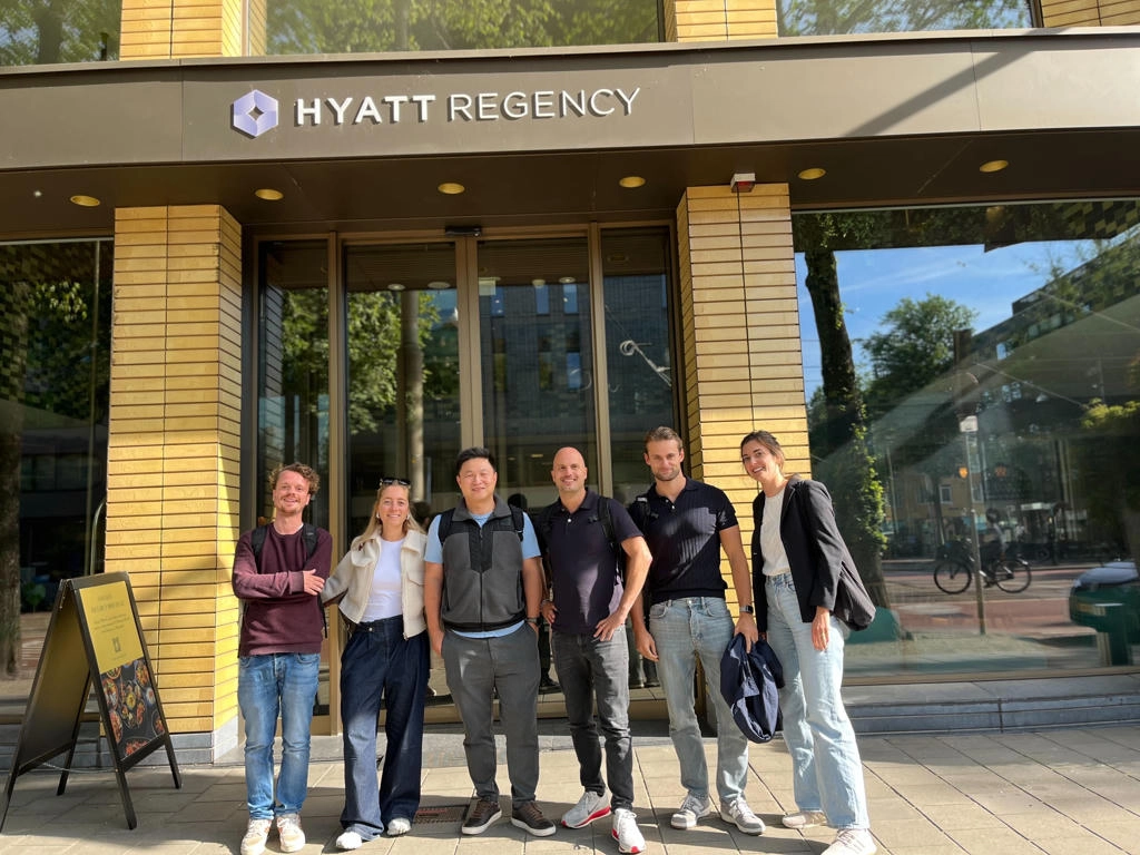 Réunion de l'équipe commerciale de ParkBee au Hyatt Regency Amsterdam