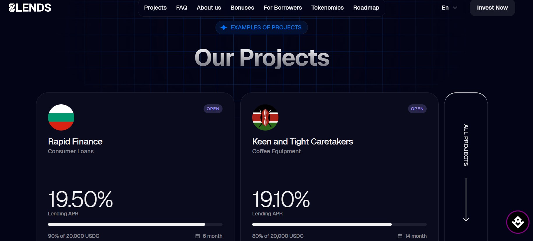 8lends projects