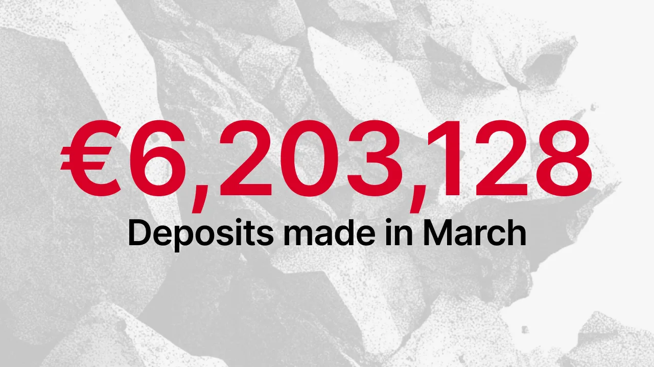 6.203.128 € en depósitos totales realizados en la plataforma Maclear en marzo de 2026