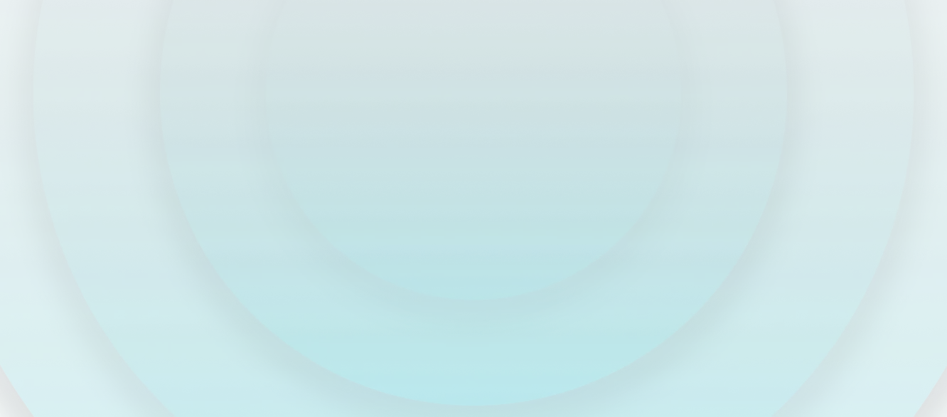 Abstract teal background with overlapping translucent circular shapes in varying shades.