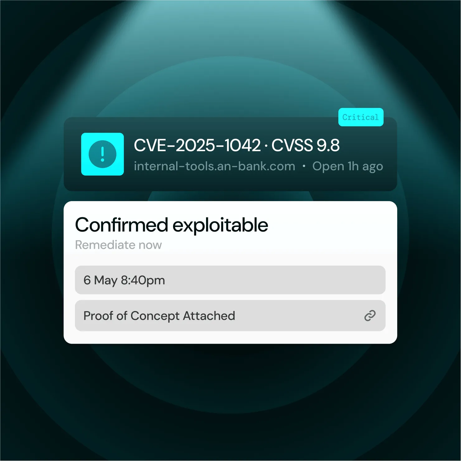 Critical security alert CVE-2025-1042 with CVSS 9.8, confirmed exploitable, proof of concept attached.