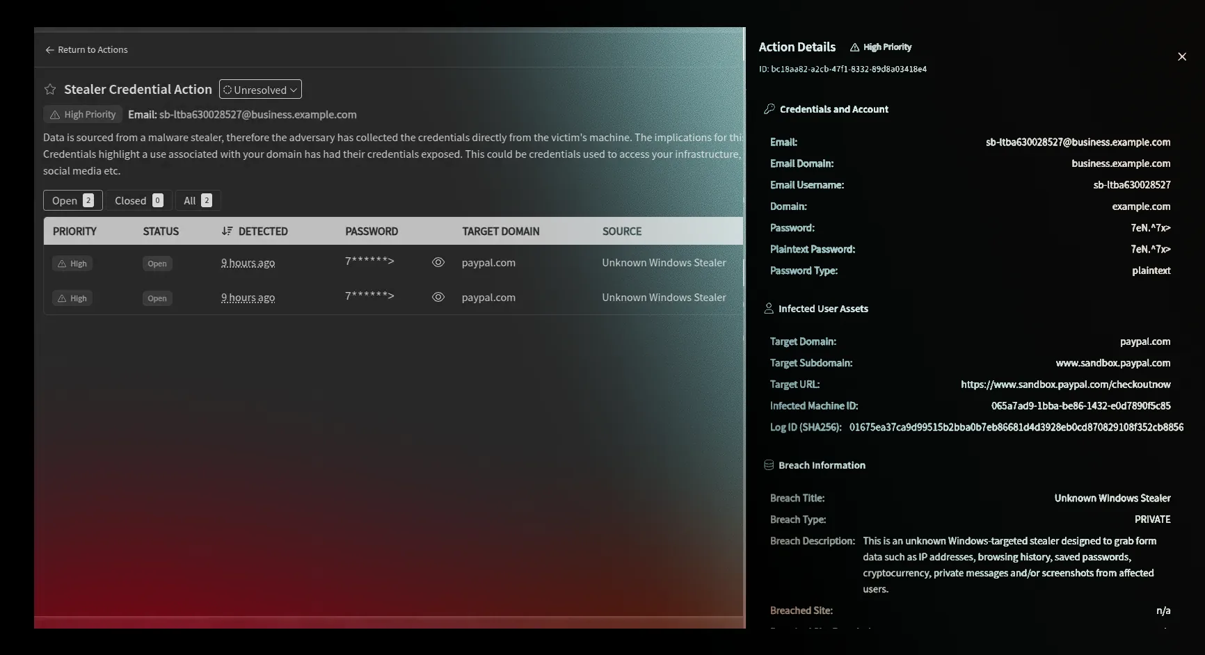 Faster speed to triage with improved detail view in DarkIQ