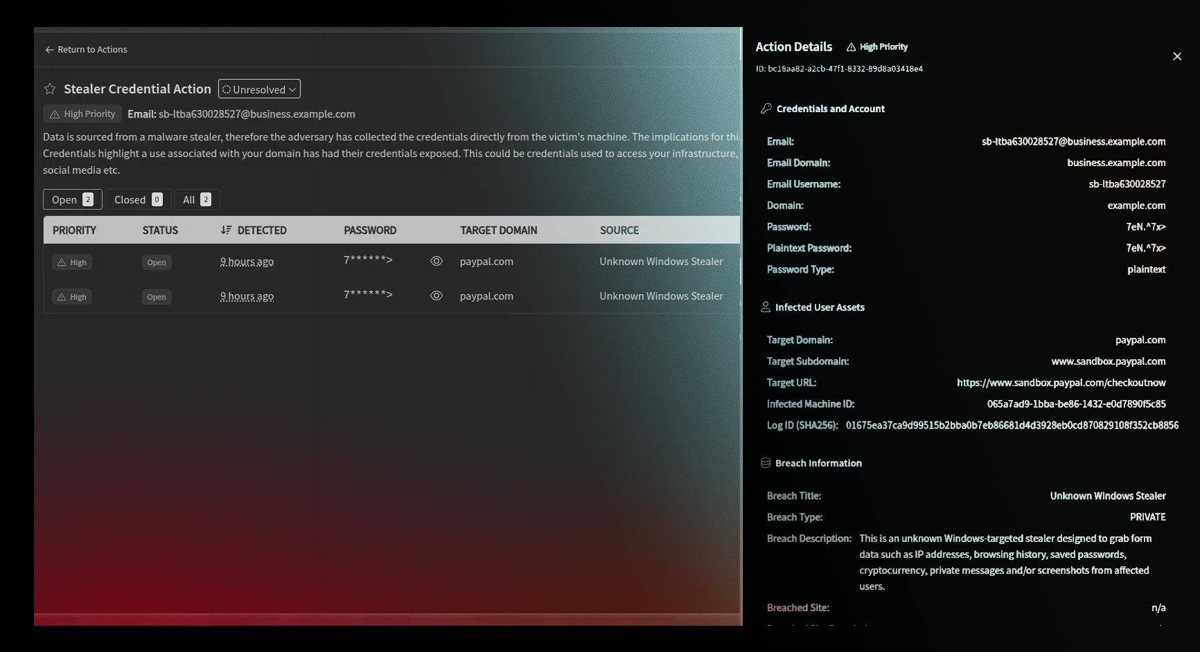 Faster speed to triage with improved detail view in DarkIQ
