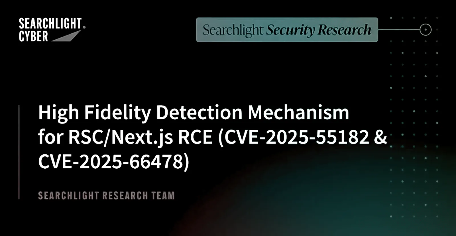 New offensive security research: Remote Code Execution (RCE) vulnerability in Next.js