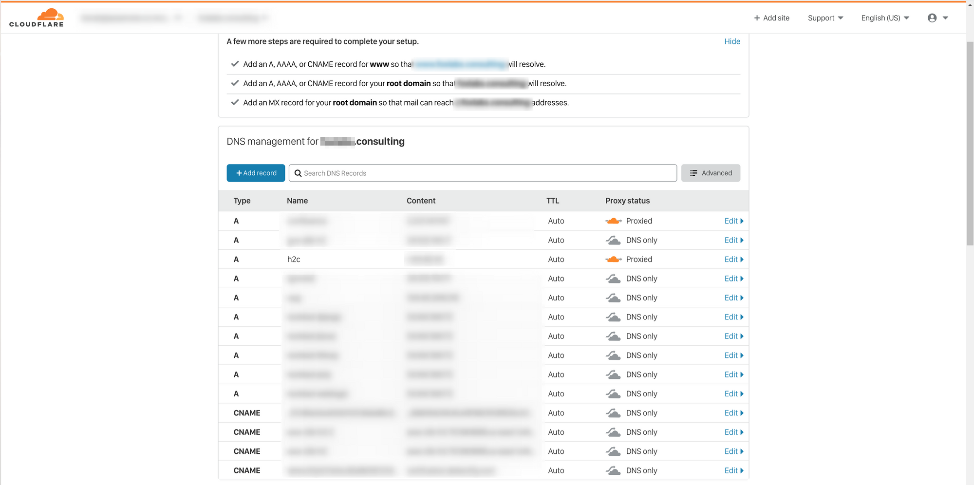 Cloudflare offering proxied connections