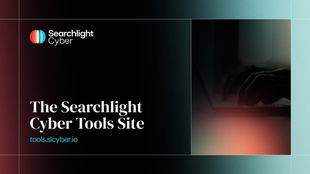 Searchlight Cyber Launches Free Open Source Tools Site for the Cybersecurity Community