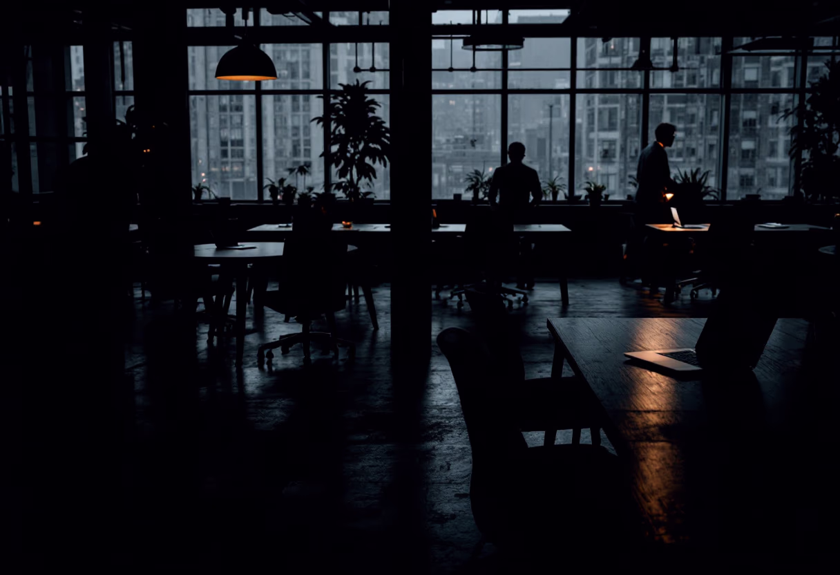 image of busy office environment (for a hr tech)