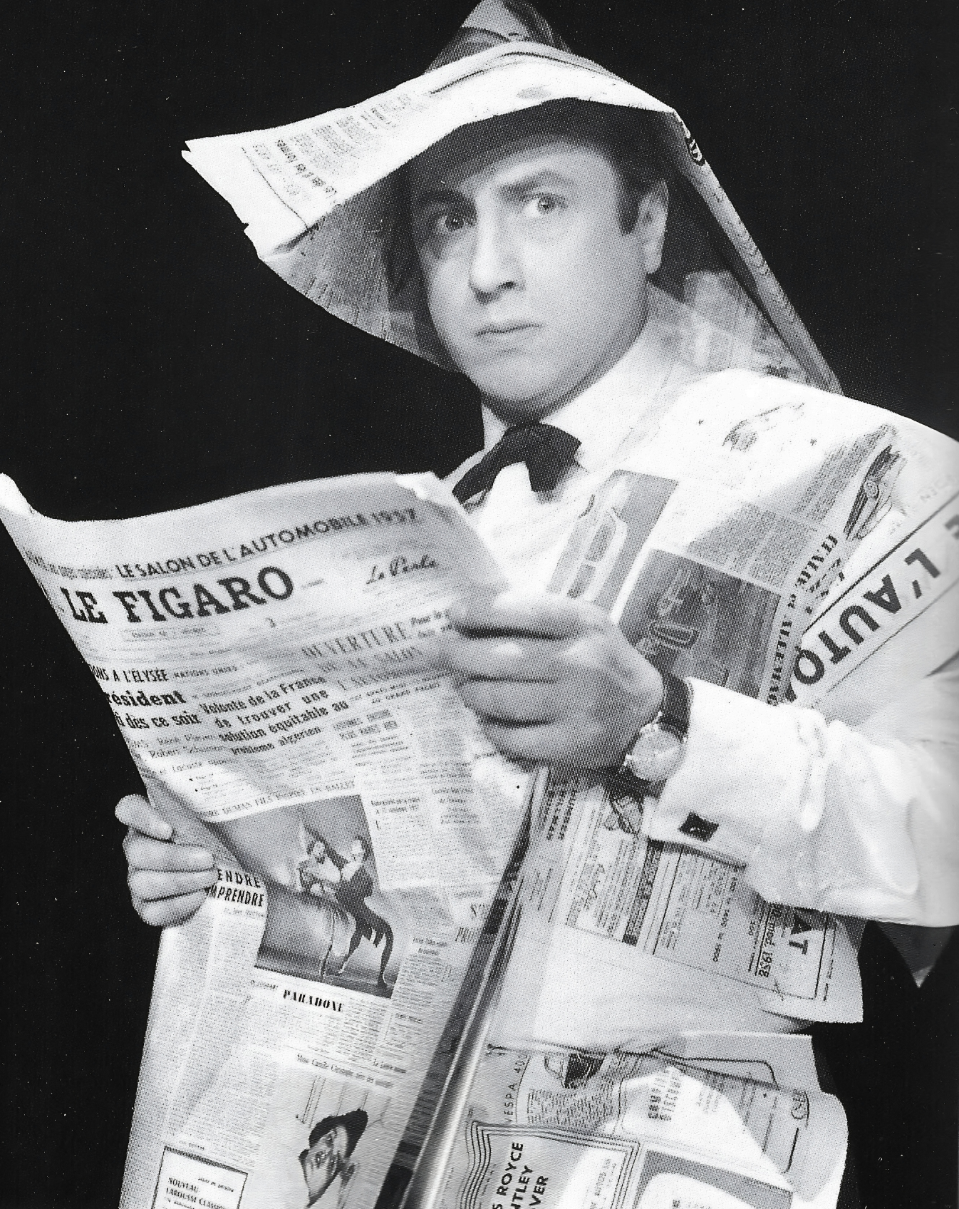 Raymond Devos dans "La réalité dépasse la fiction", 1957