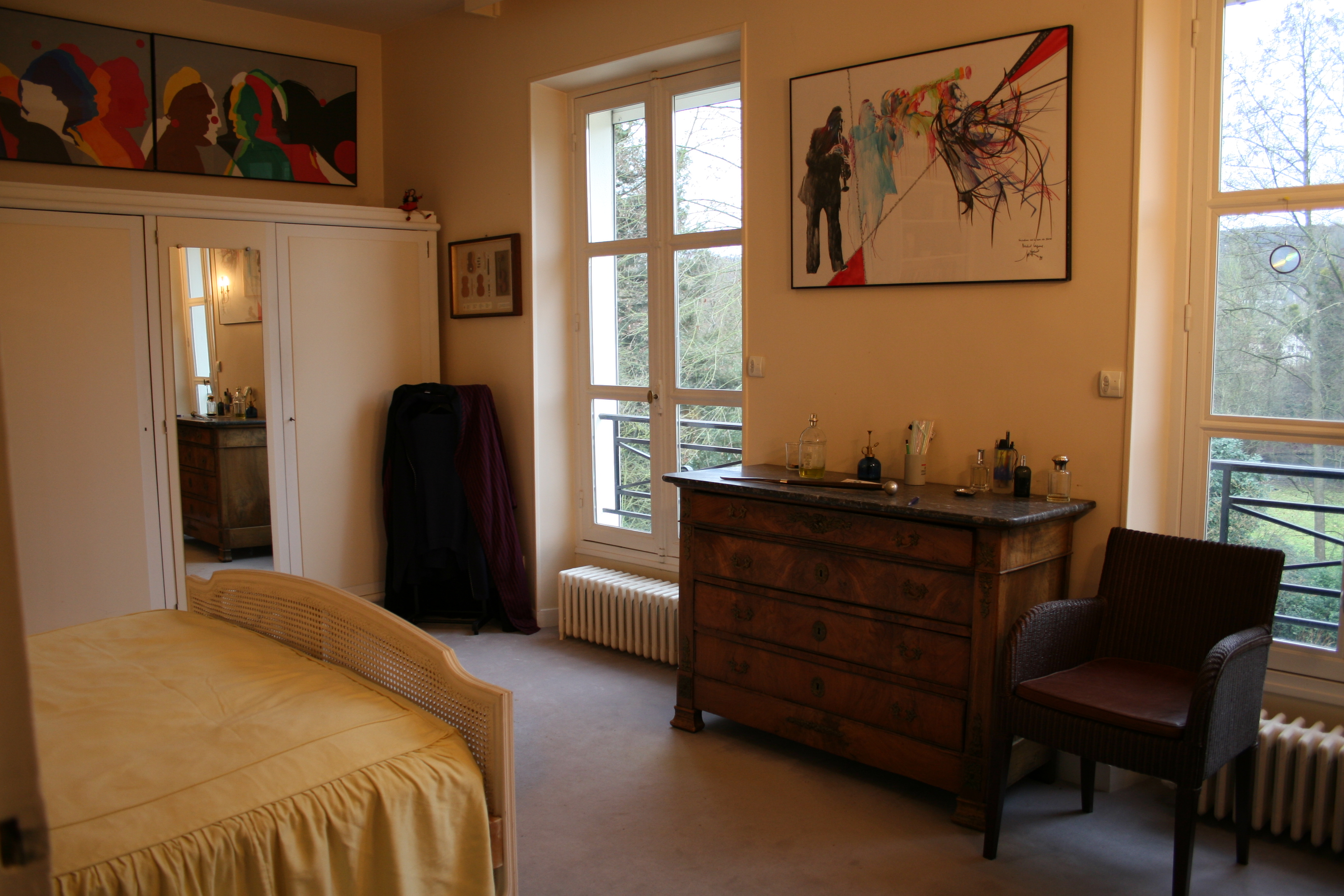 Chambre de Raymond Devos - salon de musique