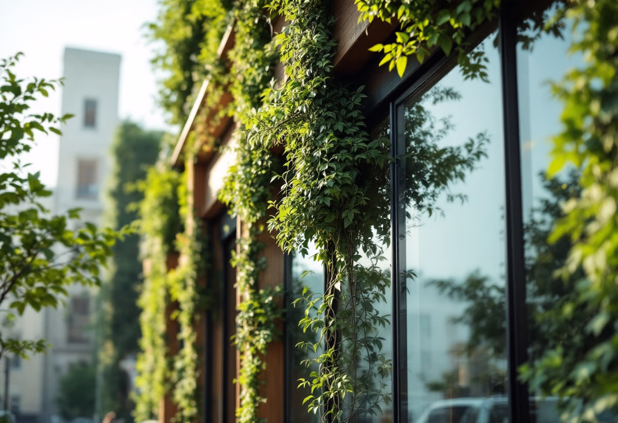 image of green building architecture