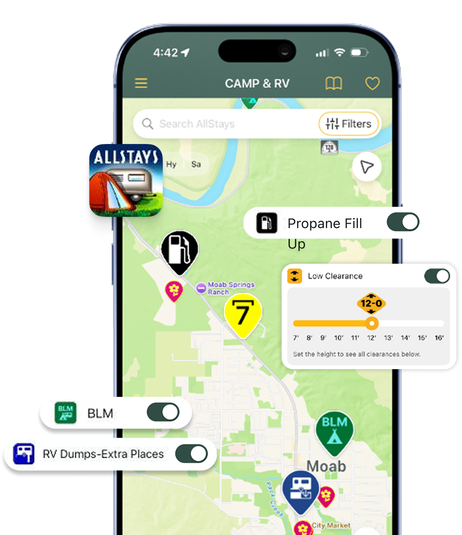 AllStays app on iPhone