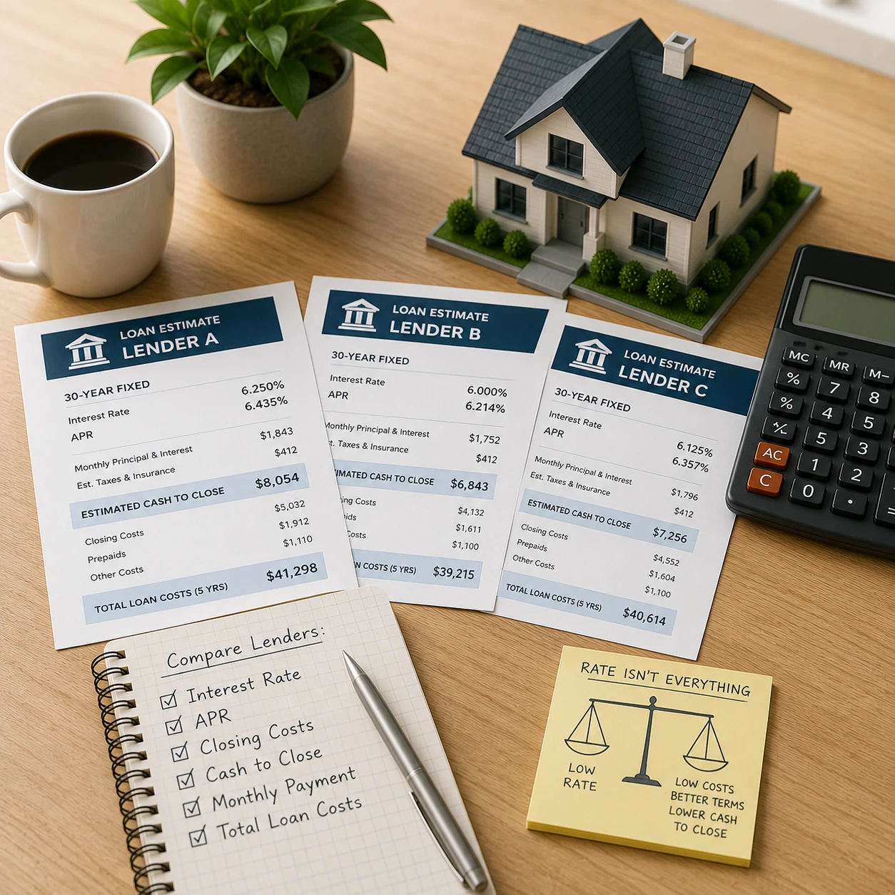 Compare Mortgage Lenders Before You Commit